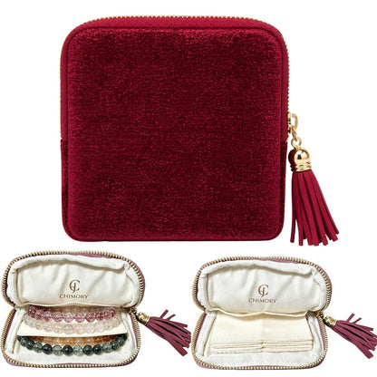 Jewelry Pouch for Journey Rings Crystal Bracelet & Bangle Organizer
