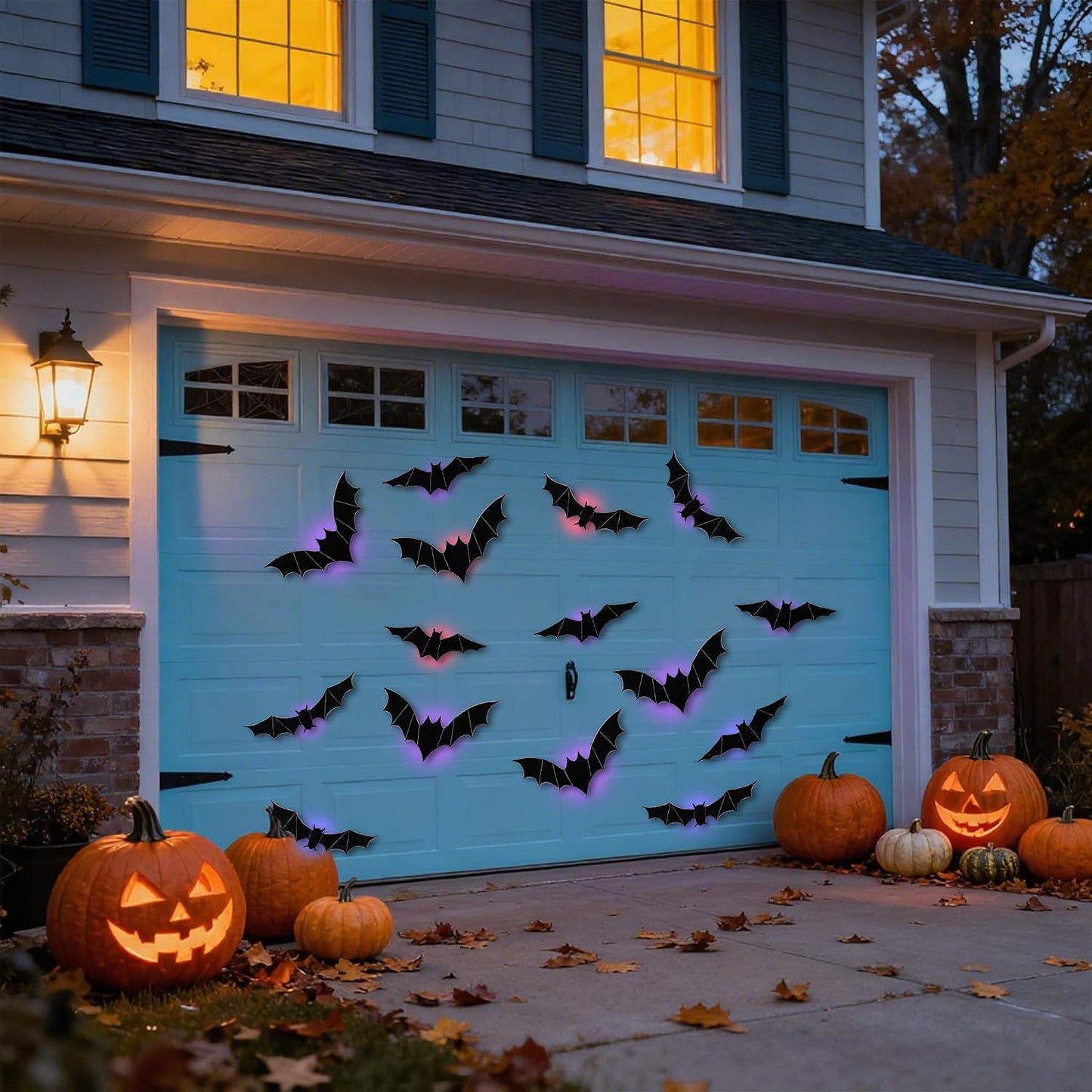 2026 New Halloween 3D Lighted Bats