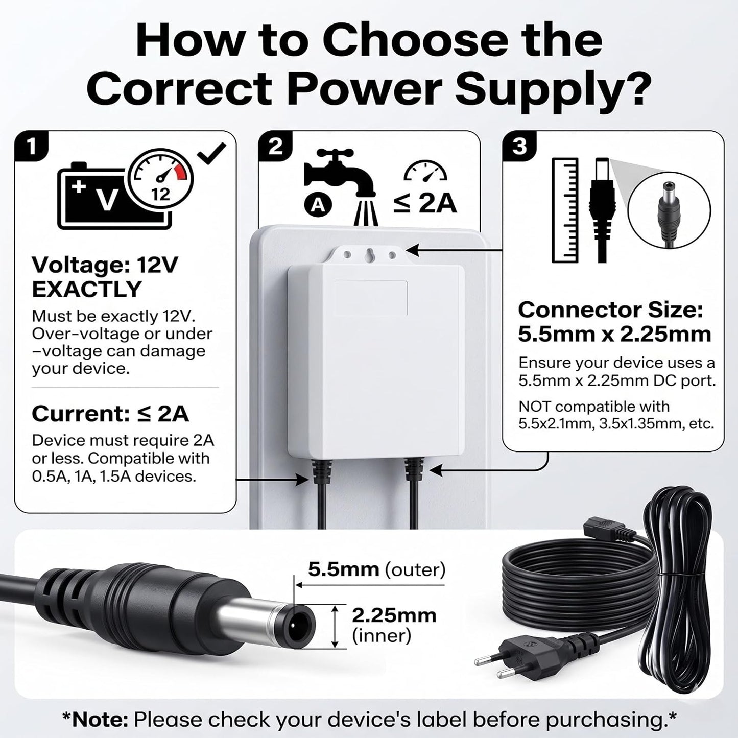 12V 2A Mini UPS Uninterruptible Power Supply DC Battery Backup