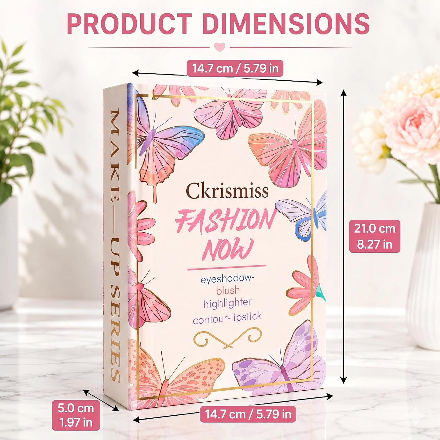 All in One Makeup Palette,Full Face Cosmetic Kit for Women, Beginners, Travel and Gift