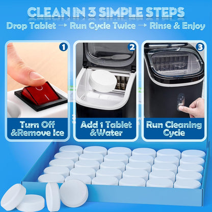 Ice Machine Cleaner Maker Descaler 12 Tablets