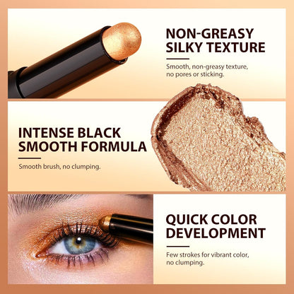8PCS Eyeshadow Stick Soft Creamy Matte Shimmer Eye Shadow Pencil