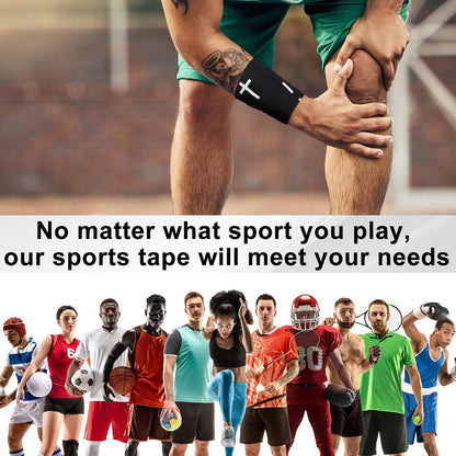 2 Pcs Christian Cross Athletic Tape Sports Tape