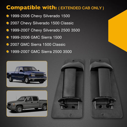 Extended Cab Door Handle for Chevy Silverado GMC Sierra
