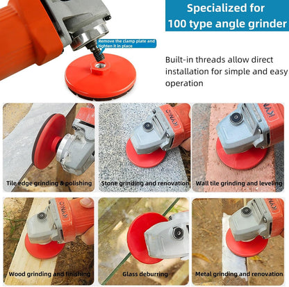 M10 Thread Integrated Polishing Angle Grinder Disc
