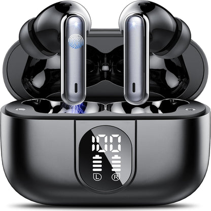 AI Translation Earbuds Real Time, Simultaneous Interpretation Translator Earbuds with 6 Translation Modes/164 Languages