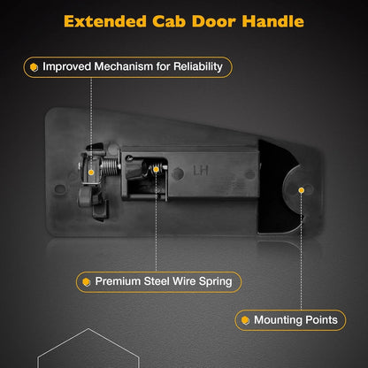 Extended Cab Door Handle for Chevy Silverado GMC Sierra