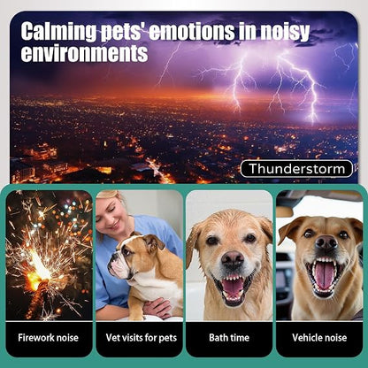 Dog Ear Muffs Noise Protection, Calming,Stress-Reducing, Comfortable  for Firework, Grooming, Thunderstorms, Swimming, Bathing,