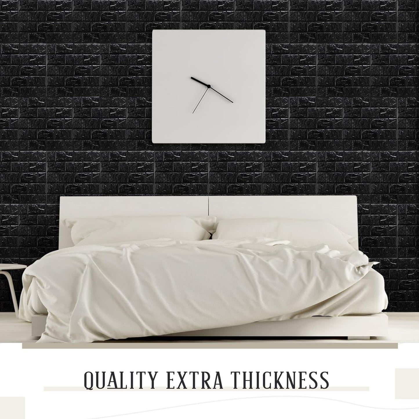 10 Pcs 3D Wall Panels Peel and Stick Foam Brick Wallpaper