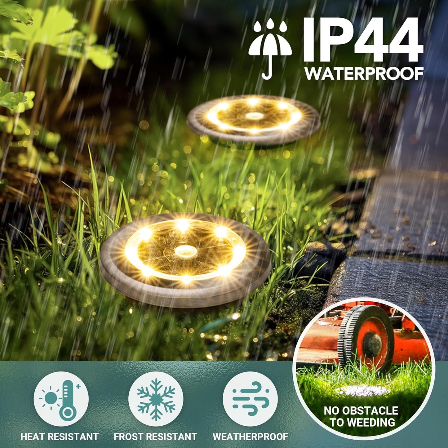 Solar Ground Mini Light Auto Working Solar Powered Outside Pathway Lights