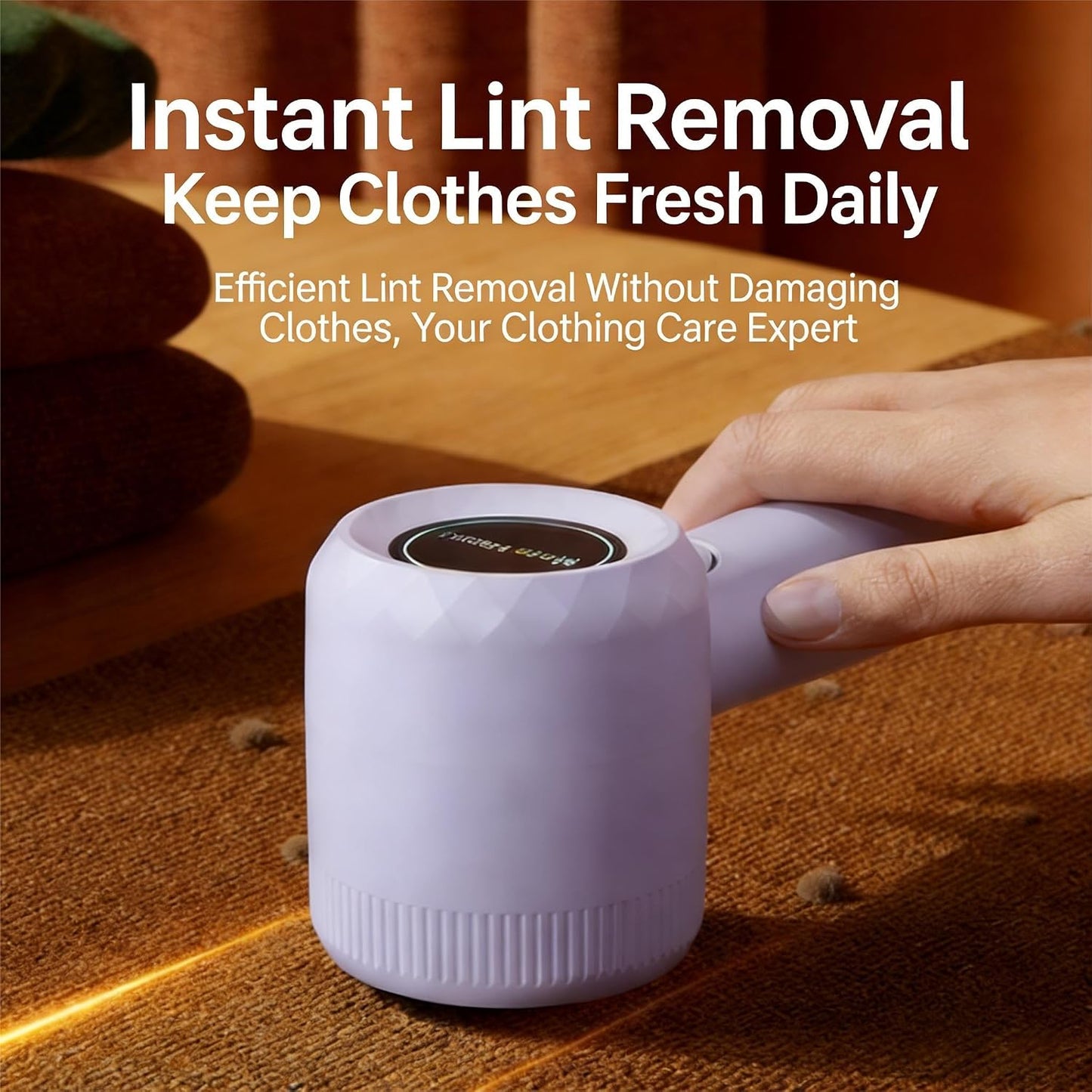 Rechargeable Quiet Fabric Shaver Lint Remover
