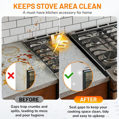 2PCS Stove Gap Filler for Kitchen Oven Counter Side Gap