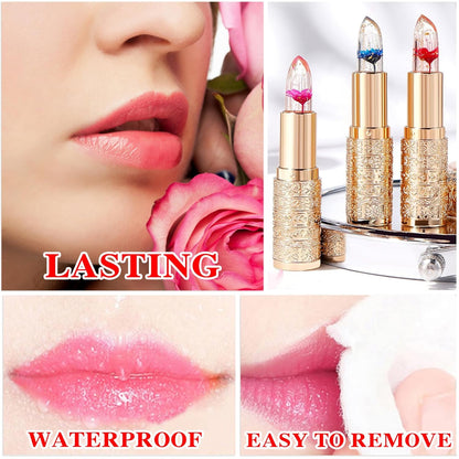 3 Pcs Color Change Long Lasting Nourishing Lipstick