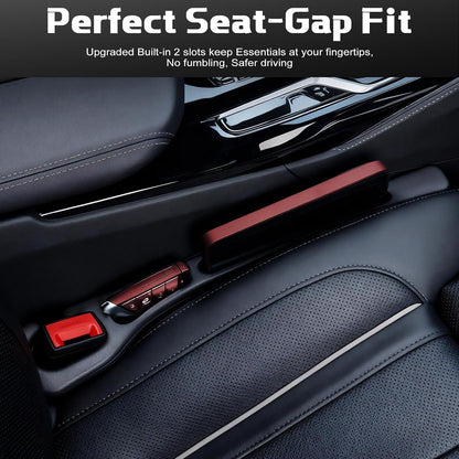 Car Seat Gap Filler Organizer & Leak-Proof Blocker