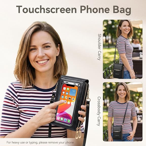 Touchscreen Sensitive Phone Bag with Multiple Colors