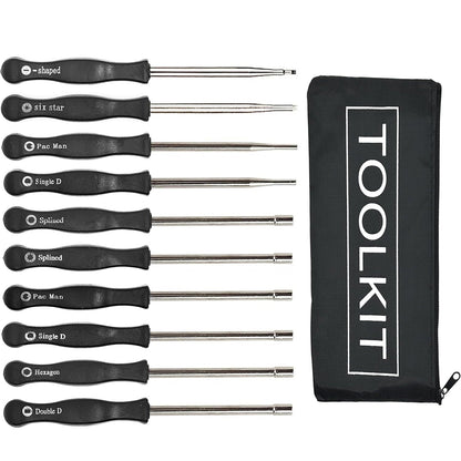 Pack of 10 Carburetor Adjustment Tool Screwdriver Kit for Engine