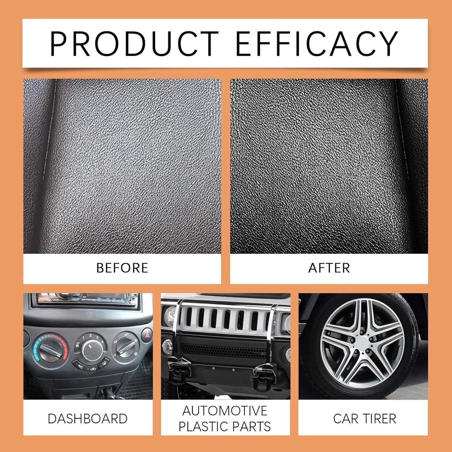 Auto Professional Ceramic Plastic Restorer Kit