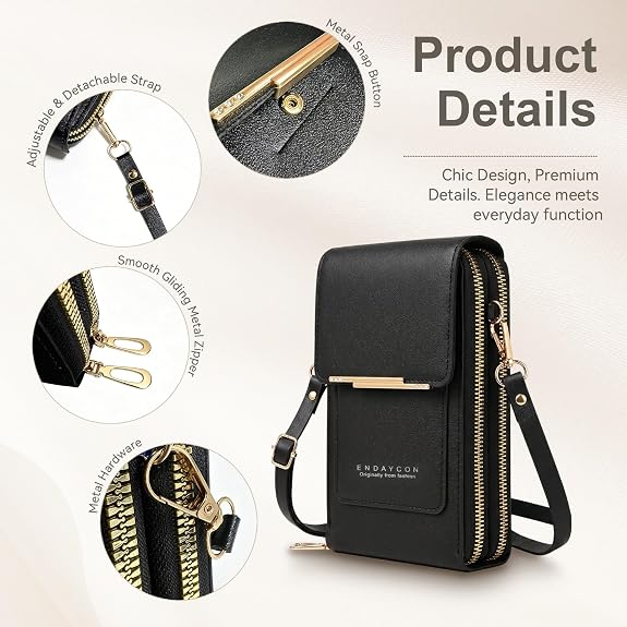 Touchscreen Sensitive Phone Bag with Multiple Colors