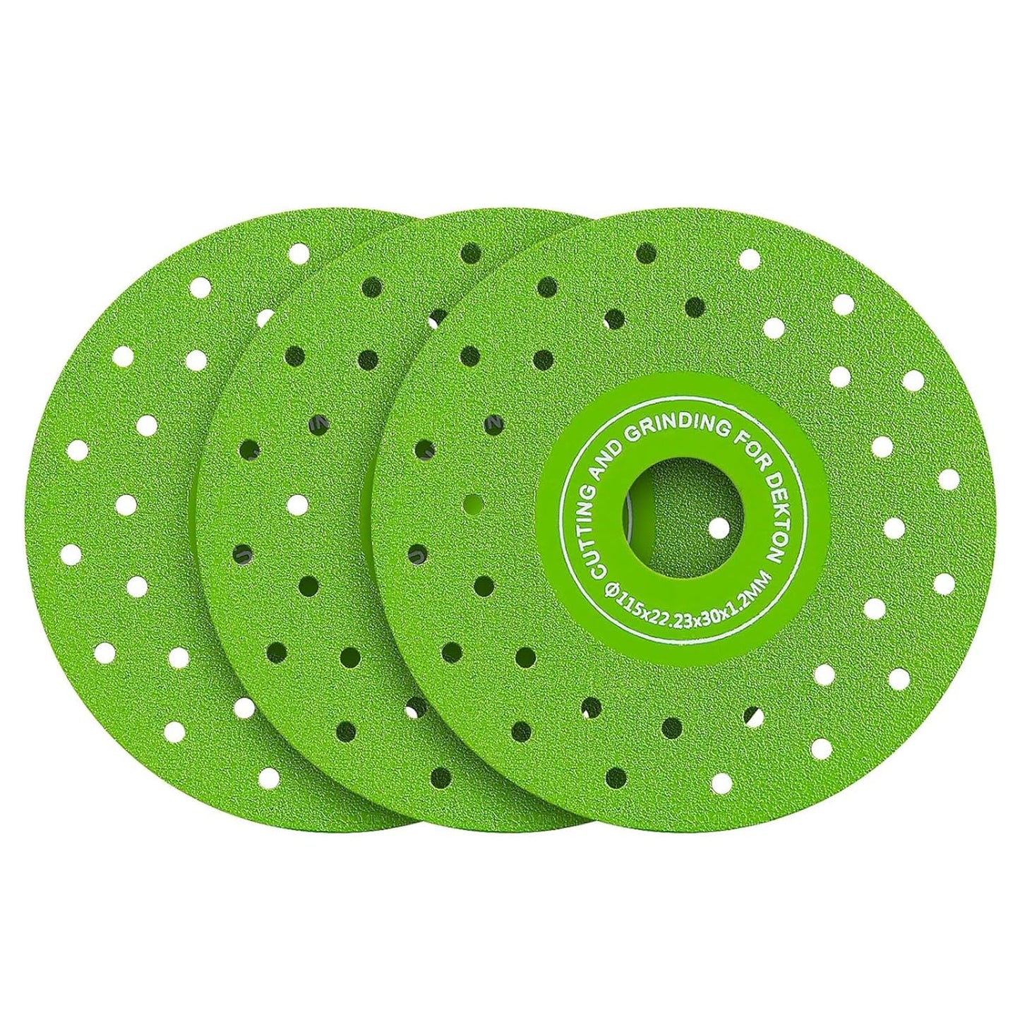 3PCS 4.5" Ultra Thin Diamond Grinding Discs