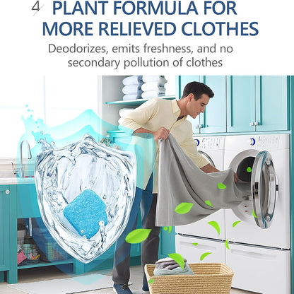 Washing Machine Cleaner & Descaler - 12 Tablets for Deep Cleaning
