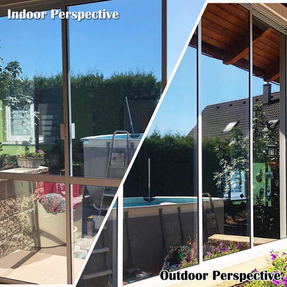 Window Heat Insulation Privacy Film 99% UV Protection Heat Control