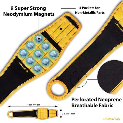 Magnet Screw Holder Wrist Support Keeps Screws Nails