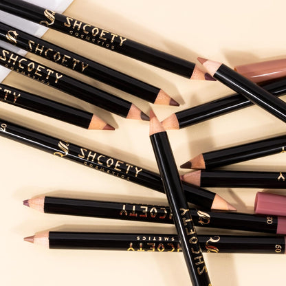 12pcs Nude Natural Smooth Lip Line Pencil Set