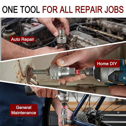Adjustable Universal Socket Wrench for 3/8" Drive Ratchet Tool