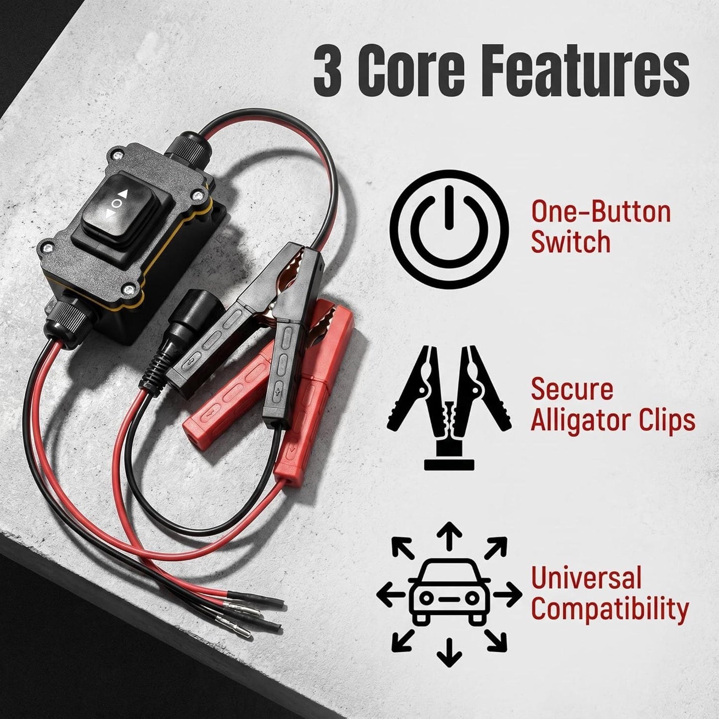Universal Car Motor Diagnostic Tool and Battery Tester ABS Scan Retractor Controller Tools