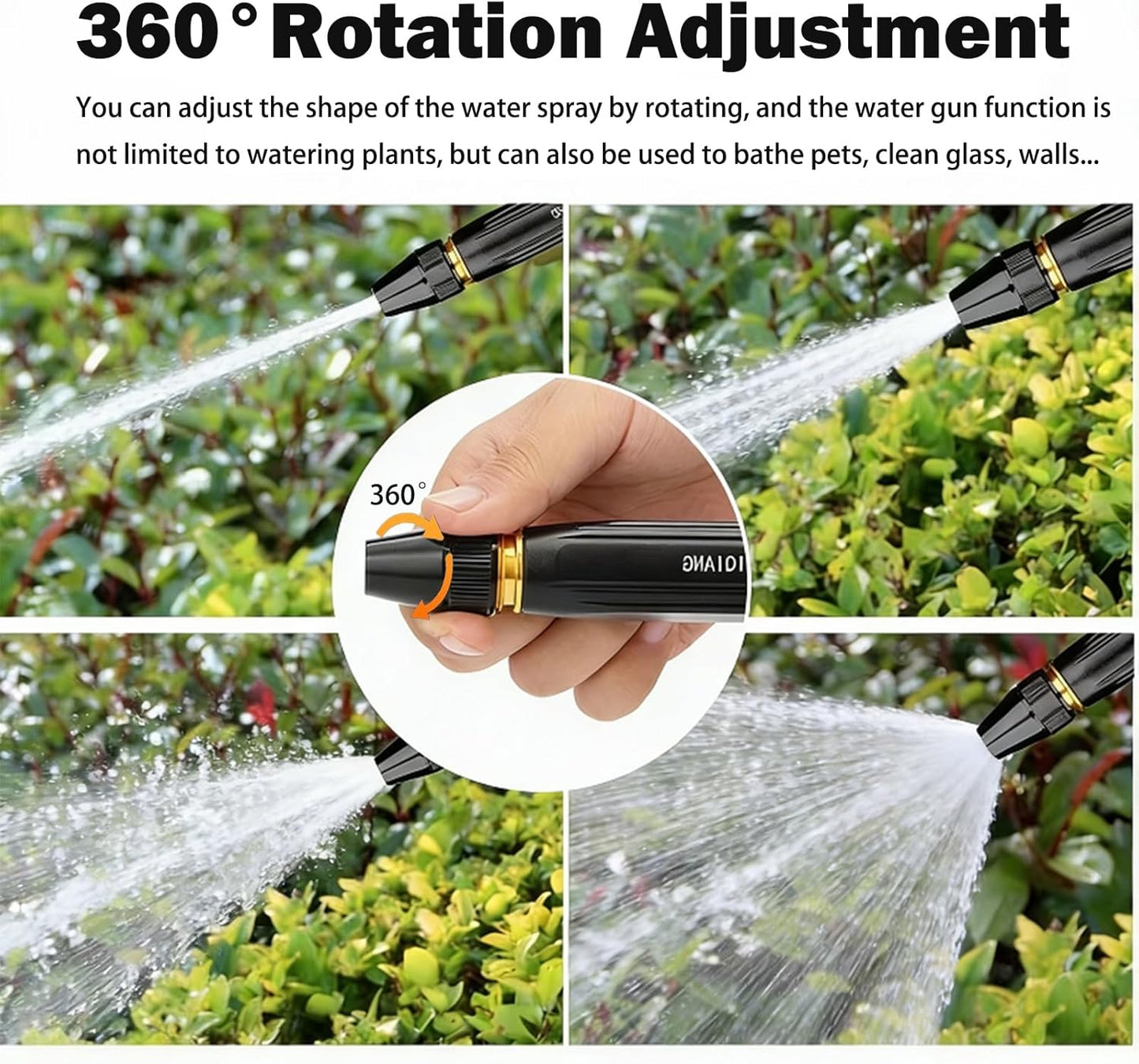 High-pressure Water Hose Nozzle Booster Sprayer