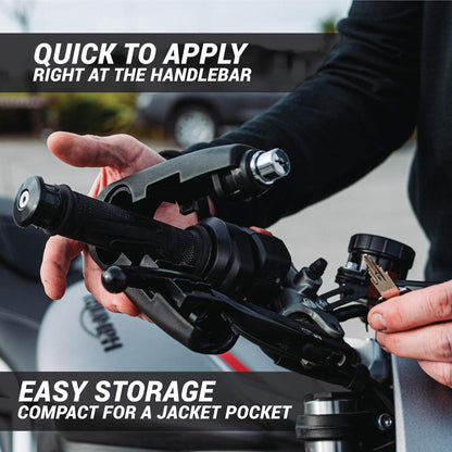 Motorcycle Locks Anti Theft Handlebar Lock Heavy Duty,  for Your Motorbike, ATV, Dirt Bike and Scooter