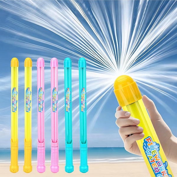 2PCS Creativity Fireworks Water Gun, Sprays Water Like Fireworks, Squirt Gun for Kids