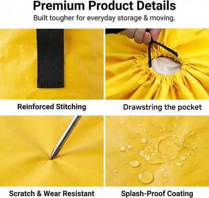 Foldable Waterproof Heavy Duty Large Capacity Moving Bags