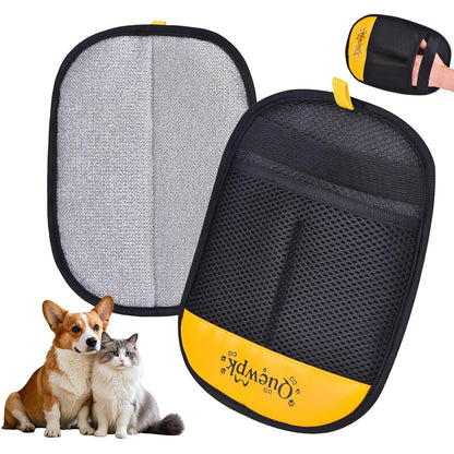 Pet Hair Removal Glove - Reusable Electrostatic Fur Remover for Dogs & Cats