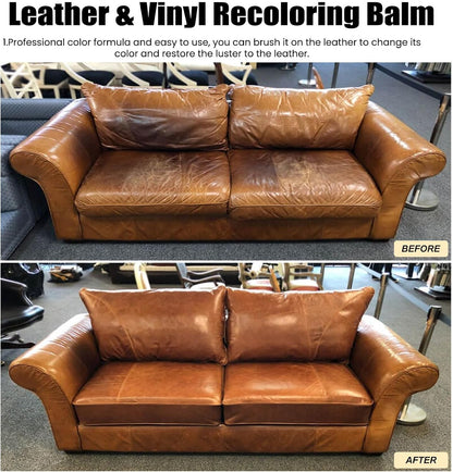 Leather Repair Paste Fills Scratches & Scuffs, Restores Texturefor Bags, Belts, Car Seats, and Armchair