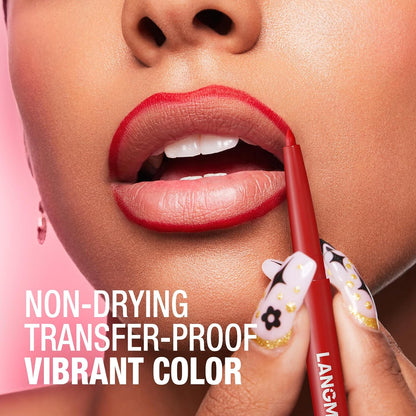 12 Colors Sculpting Matte Velvet Lip Liner Set, Smooth Creamy Texture,Waterproof And High Pigmented