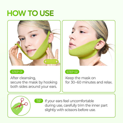 Cactus Collagen V-Shape Lifting Ear-Hook Mask