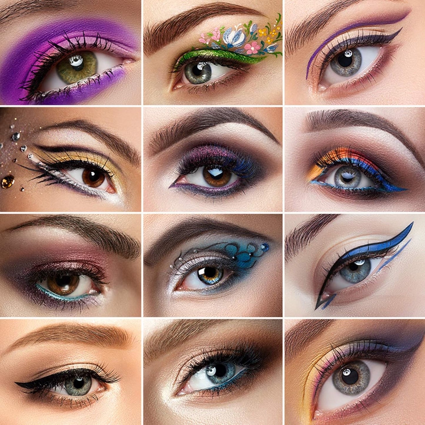 14 Colors Long Lasting Waterproof Eyeliner Pen Set
