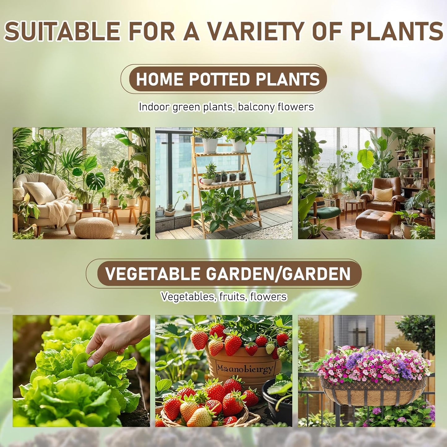 Soil Activators Promote The Growth Of Vegetables and Plants.