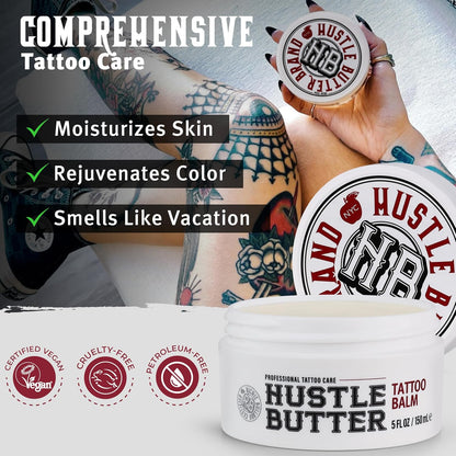 Tattoo Heals Protects Aftercare No-Petroleum Tattoo Balm