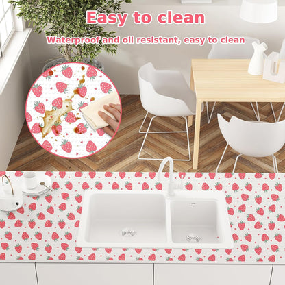 4pcs Printed Cuttable Fridge Pad