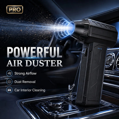 Portable Handheld Powerful Cordless Electric Air Duster - High-Speed Turbo Jet Fan