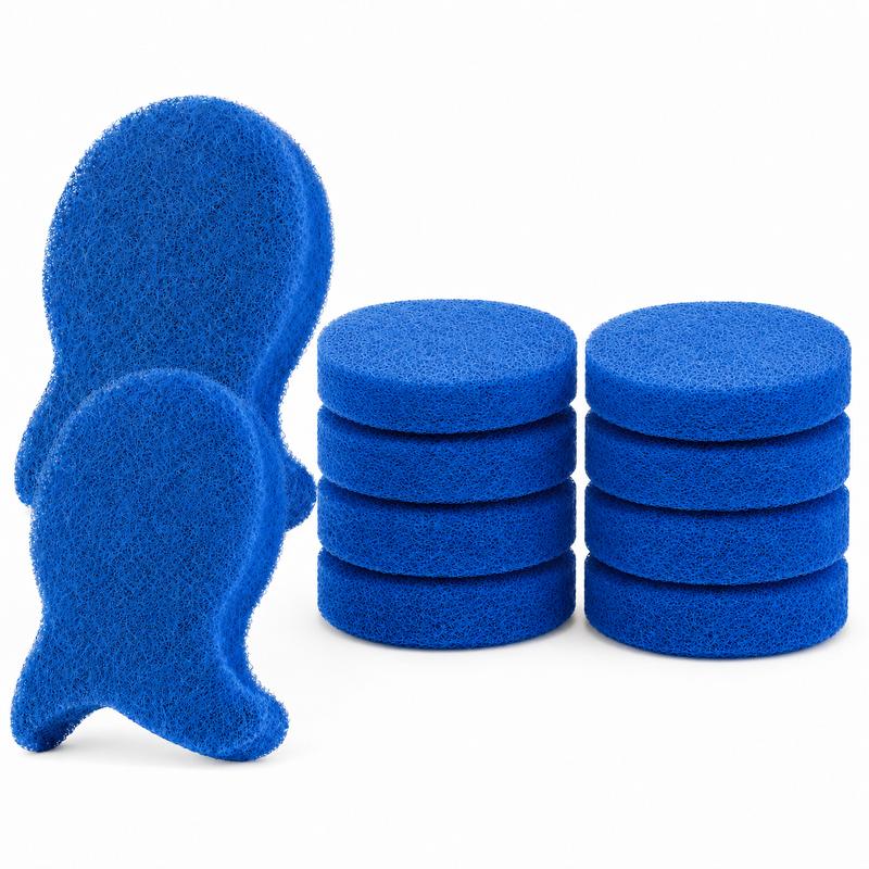10 PCS Unscented Reusable Deshedding Laundry Balls & Discs