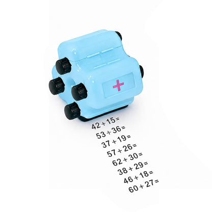 4 in 1 Math Roller Stamp and Addition Subtraction Multiplication Division Tool