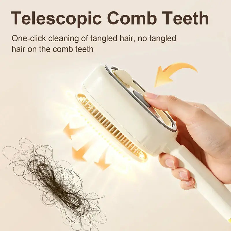 Electric Spray Air Cushion Massage Comb | Self-Cleaning Anti-Tangle