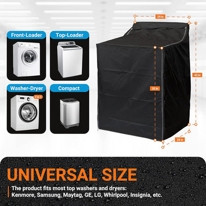 Heavy-Duty Waterproof Anti-UV Washing Machine Cover