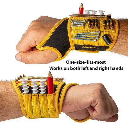 Magnet Screw Holder Wrist Support Keeps Screws Nails