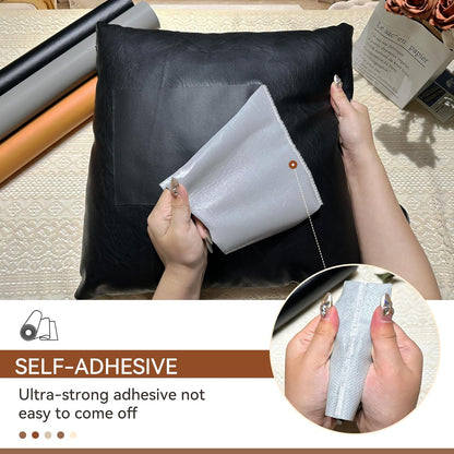 Self Adhesive Leather Repair Patch for Furniture,Couches,Car Seats,Cabinets,Handbags