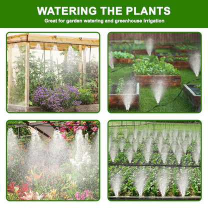 Spray Hose Water Misting System Watering System with Brass Nozzles