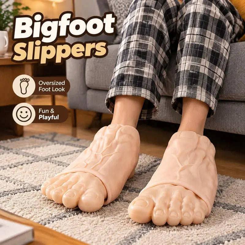 Realistic Fake Feet Prank Slippers